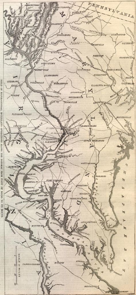 Lower Potomac River, 1861 Map Inspiration, Virginia Hill, River Map, River Time, Interesting Maps, Battle Map, Crystal City, Invite Ideas, Potomac River