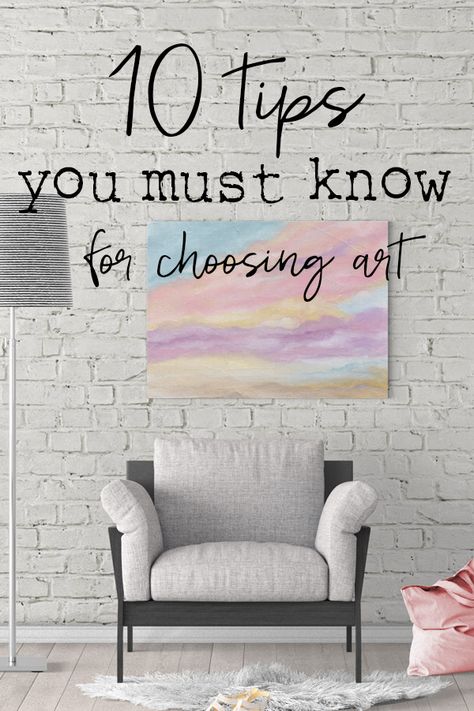 10 things you must know before choosing original art for your home. Art is an investment, make sure you choose correctly. Wall Art Sources, Choosing Art For Your Home, How To Choose Art For Your Home, Coordinates Art, Popular Living Room, Diy Gallery Wall, Bold Artwork, Art For Your Home, Artist Life