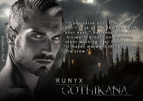 Review: Gothikana by RuNyx | Warhawke's Vault Book Blog Gothikana Runyx Fan Art, Gothikana Spicy Chapters, Corvina And Vad, Gothikana Fan Art, Runyx Dark Verse Series, Gothikana Quotes, Runyx Books, Gothikana Book, Gothicana Book