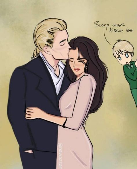 #drastoria #scorpius #scorpiusmalfoy #dracomalfoy #draco #Astoria #Astoriamalfoy #Astoriagreengrass #malfoy Astoria Malfoy, Malfoy Manor, Scorpius Malfoy, Malfoy Family, Harry Potter Next Generation, Draco Malfoy Imagines, Dramione Fan Art, Harry Potter Severus, Harry Potter Illustrations