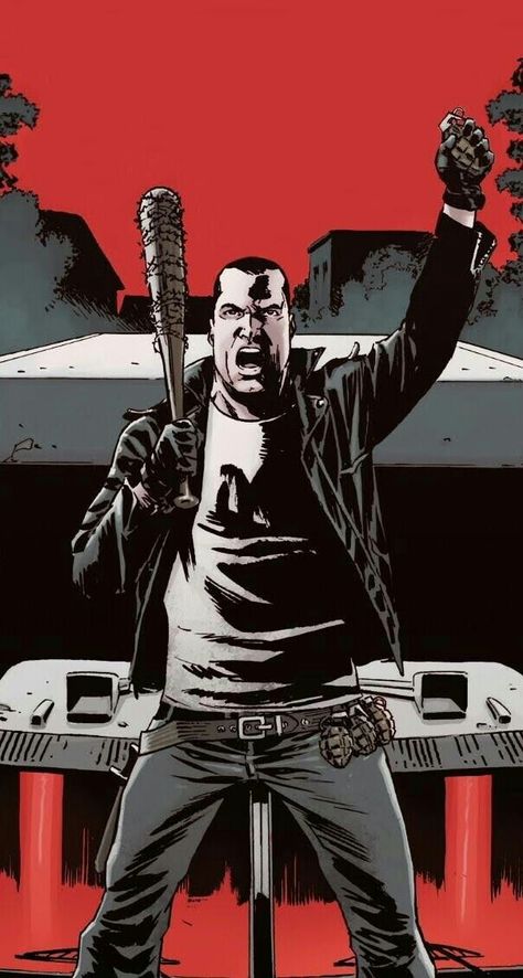 Twd Comic Wallpaper, Negan Twd Comic, Negan Comics, Walking Dead Wallpaper, Negan Smith, Negan Twd, Twd Comics, Comic Wallpaper, Travis Scott Wallpapers