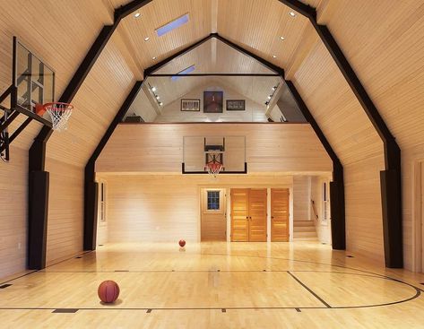 Barn Gym, Indoor Sports Court, Home Basketball Court, Private Gym, Sports Facility, Dapper Man, Sports Court, Indoor Basketball Court, Basketball Courts