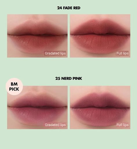 romand - Zero Velvet Tint Vintage Filter Series - 4 Colors | YesStyle Romand Zero Velvet Tint, Vintage Filter, Vintage Filters, Beauty Influencer, Beauty Packaging, How To Line Lips, Spring Inspiration, Cosmetics Brands, Makeup Techniques