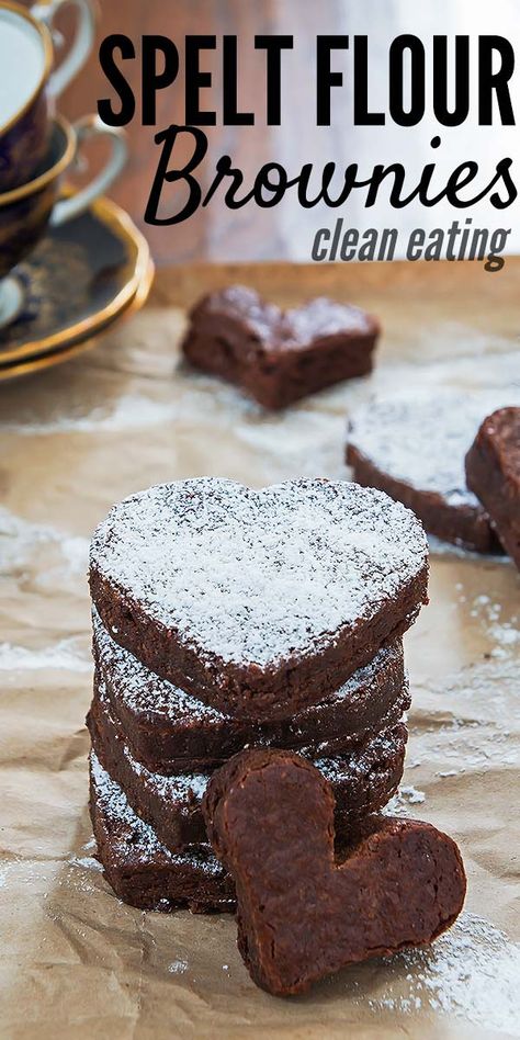 Spelt Flour Brownies, Spelt Dessert Recipes, Spelt Flour Desserts, Spelt Flour Cake Recipes, Recipes With Spelt Flour, Spelt Flour Cookies, Spelt Cake, Health Treats, Lighter Desserts