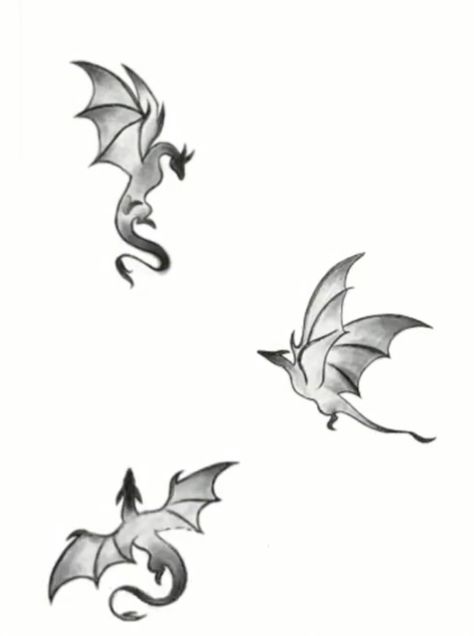 Tiny Wyvern Tattoo, Dragon Sillouttes Tattoo, Simple Dragon Silhouette, Mini Dragon Drawing, Dragon Tattoo Sketch Simple, Dragon Tattoo Easy, Dragon Tattoo Minimal, Small Dragon Drawing, Easy Dragon Drawings Simple