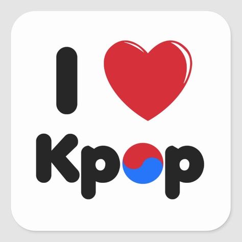 Kpop Square Sticker - perfect for Kpop fans! Show your love for your favorite Kpop group with these stylish stickers. #kpop #kpopfan . #Wallpaper_For_Kpop_Fans #I_Love_Kpop_Logo #I_Love_Kpop_Wallpapers #Kpop_Logo_Aesthetic Bts Kdrama, Custom Hard Hats, Kpop Logo, News Logo, Kpop Store, I Love Kpop, Korean Stickers, Kpop Stickers, Pop Stickers