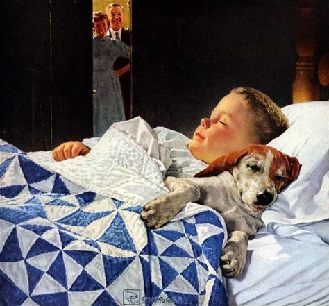 A Wise Woman Builds Her Home: No Matter How Humble Your Home May Be Trad Wife Aesthetic, Norman Rockwell Art, Rockwell Paintings, Norman Rockwell Paintings, Dog Quotes Love, Country Lifestyle, Dog Crafts, Dog Illustration, Historical Art