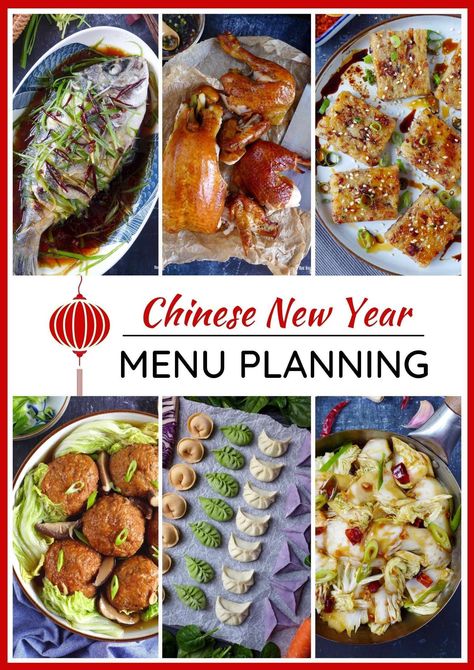 Chinese New Year Cuisine, Chinese New Year Food 2024, Cny Dishes Chinese, Chinese New Year Dinner Table, Chinese New Year Menu Ideas, Chinese New Year Party Food, Lunar New Year Food Dishes, Chinese New Year Food Ideas, Lunar New Year Recipes