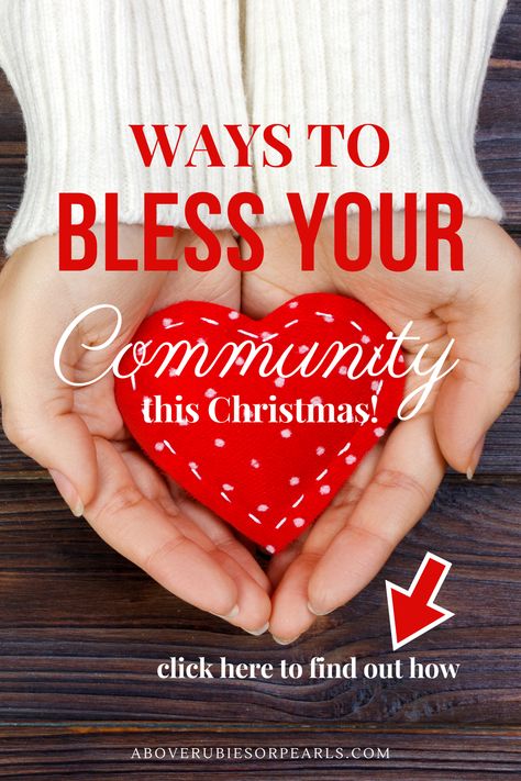 A lady with a heart in her outstretched hands Business Outreach Ideas, Blessing Bags Acts Of Kindness, Community Christmas Ideas, Community Service Ideas For Groups, Christian Outreach Ideas, Church Community Outreach Ideas, Christmas Outreach Ideas, Ministry Outreach Ideas, Community Christmas Event Ideas