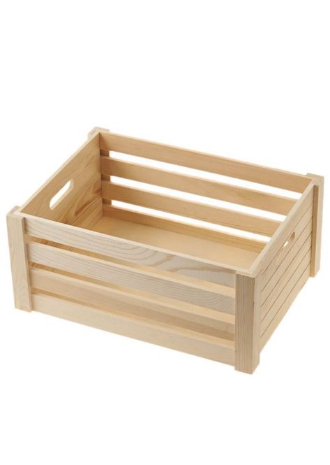 Create Your Own Hamper - Medium Wooden Crate Wooden Fruit Boxes Ideas, Gift Wooden Box Ideas, Diy Wooden Basket Ideas, Wood Basket Diy, Wooden Hamper Boxes, Diy Wooden Storage Boxes, Wooden Basket Gift Hamper, Diy Wood Basket, Wooden Basket Ideas