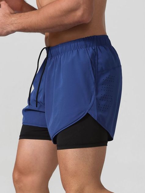 Product as described 2 In 1 Shorts, Sports Graphic Design, Running Gear, Sport Wear, Sport Shorts, Sport Fashion, Plein Air, Mens Shorts, Work Out