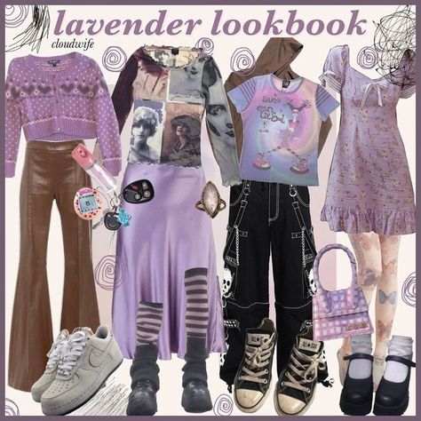 Pastel Witch Aesthetic, Colour Moodboard, Witch Aesthetic Outfit, Nana Clothes, Pastel Witch, Fav Aesthetic, Outfit Polyvore, Pastel Grunge, Aesthetic Things