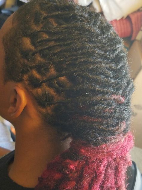 Locs French braid loc styles Locs French Braid, French Braid Loc Styles, Braid Loc Styles, Locs Hairstyles, Loc Styles, French Braid, Locs, Dreadlocks, Braids