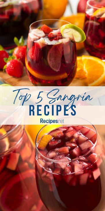 several glasses of sangria drinks Red Sangria Recipes Easy, Sangria Vodka Recipe, Summer Drinks Easy, Sweet Sangria Recipe, Best Sangria Recipe, Summer Drinks Alcohol Recipes, Summer Sangria Recipes, Homemade Sangria, Sangria Drink