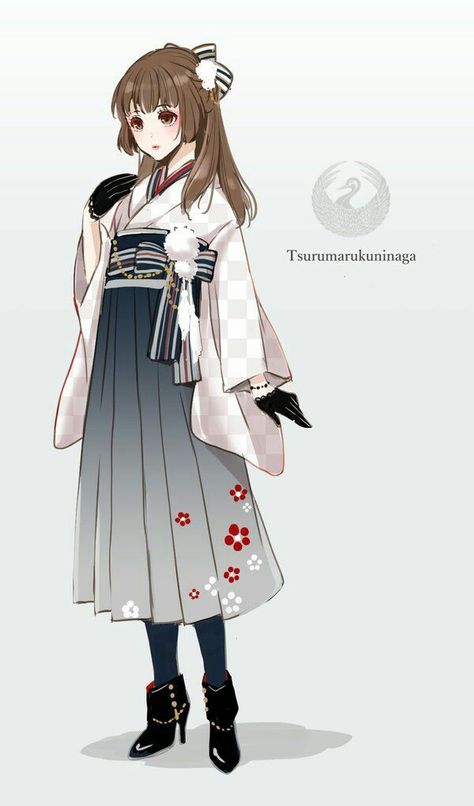 Anime Kimono Design, Vestidos Anime, Japanese Costume, Modern Kimono, Anime Kimono, Kimono Outfit, Seni Dan Kraf, Kimono Design, Anime Dress