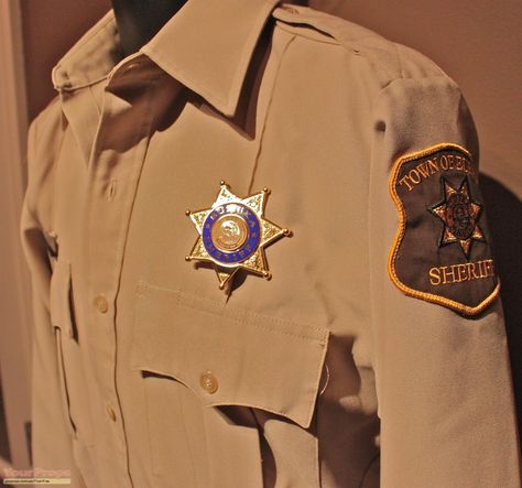 Valencia Core, Sheriff Aesthetic, Sheriff Outfit, Sheriff Uniform, Sleeves Name, Cowboy Fashion, Cop Uniform, Original Tv Series, Uniform Shirt