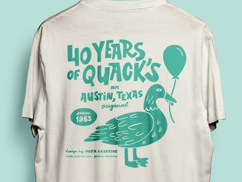 Hand-lettered Tee design for Quack's Bakery Bakery Tshirt, Shirt Images, Cute Shirt Designs, Custom Tshirt Design, Lettering Design, Tee Design, Cute Shirts, T Shirt Design, Custom Tshirts