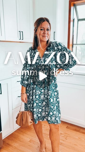 hadley | AMAZON + TARGET on Instagram: "AMAZON STYLE: summer dress 📦🌿 like + comment ‘LINK’ to shop! 💫 ⚠️ must be following me to receive the links!⚠️

new favorite summer dress from @amazonfashion 🙌🏼 can’t quite get over how cute that blue + white combination is!! wearing a S.

#founditonamazon #amazonfashion #summerstyle #summerdress #summeroutfit #casualstyle 

Amazon fashion | Amazon find | summer style | summer outfit | summer dress | summer ootd | ootd reel | ootd style | affordable style | affordable outfit | petite style | petite fashion | petite blogger | boho style | Portland Oregon" Petite Bloggers, Style Summer Dress, Outfit Petite, Amazon Dresses, Summer Ootd, Boho Style Outfits, Petite Style, Fashion Petite, Summer Dress Outfits