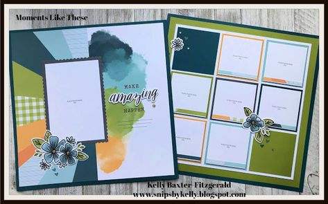 Five Photo Scrapbook Layout, Masculine Scrapbook Pages, 8 X 10 Scrapbook Layouts, Portrait Scrapbook Layout, Two Page Layouts Scrapbook, Scrapbook Layouts With Tags, Shopping Scrapbook Layout, 10 Photo Scrapbook Layout, 6 Photo Scrapbook Layout