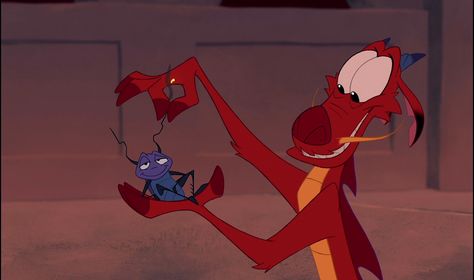 Zimbio Quizzes, Mulan Ii, Disney Sidekicks, Mulan Mushu, Hua Mulan, Mast Cell, Disney Gif, Disney And Dreamworks, Disney Drawings