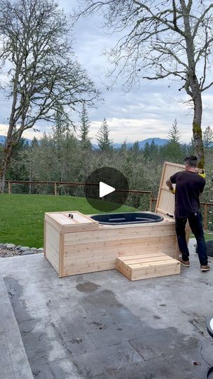 956K views · 18K reactions | Who thinks this is just going to turn into a swimming pool for my kids the second summer comes around? It was literally the first thing they said when they saw it. Well here’s to starting my day with freezing cold water… 🤷🏻‍♂️(and I will be adding a filter and water chiller in the storage area in the future) #coldplunge #diy #icebath #plunge #diydad | DadSocial | DadSocial · Original audio Freezing Cold, Ice Baths, Storage Area, They Said, My Day, Swimming Pool, Just Go, Swimming Pools, The Future