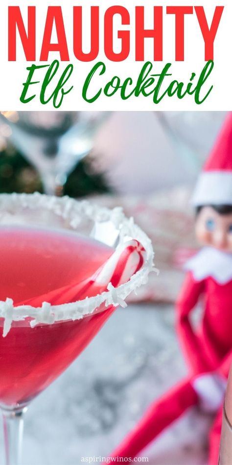 Malibu Rum Cocktails, Elf Cocktail, Cocktails With Malibu Rum, Malibu Rum Drinks, Malibu Cocktails, Rum Drinks Recipes, Christmas Drinks Alcohol Recipes, Whipped Vodka, Christmas Martini