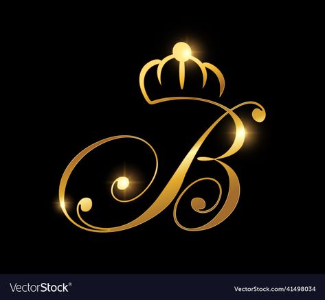 B Background Letter, Letter B With Crown, The Letter B Design, Crush Initials, Fancy Letter B, Letter B Logo Design, B Logo Design, Mustache Tattoo, Initials Logo Letters