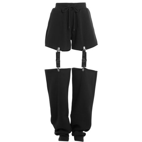 Fenty x Puma by Rihanna Cut-Out Pants (£110) ❤ liked on Polyvore featuring pants, bottoms, black, sweatpants and trousers Pants With Cutouts, Cutout Pants, Loose Fit Pants, Relaxed Fit Pants, Relaxed Pants, Loose Fitting Pants, Puma Pants, Fitted Pants, Fitting Pants