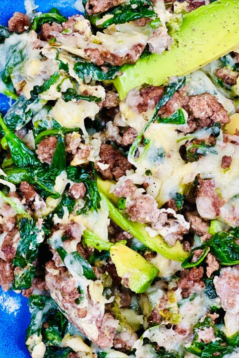 Ground Beef Spinach, Spinach And Eggs, Fodmap Recipes Dinner, Low Fodmap Recipes Dinner, Paleo Keto Recipes, Ibs Recipes, Lactose Free Recipes, Matcha Recipe, Low Fodmap Diet