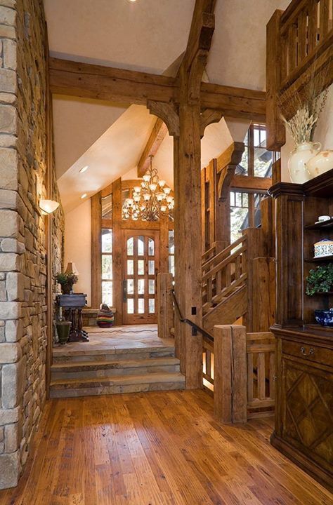 Forge Design, Church Entrance, Montana Cabin, Amazing Interiors, Rustic Homes, Cabin Aesthetic, Whitefish Montana, Entry Ways, Cabin House