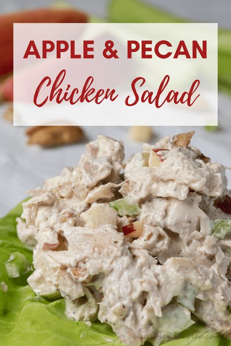 Chicken Salad Recipe With Pecans, Salad With Apples And Pecans, Chicken Salad With Pecans, Recipe With Pecans, Chicken Salad With Pineapple, Salad With Pecans, Low Carb Chicken Salad, Homemade Chicken Salads, Salad With Apples