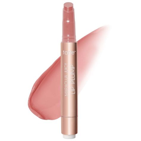 Tarte Maracuja Juicy Lip Plump, Maracuja Juicy Lip Plump, Tarte Maracuja Juicy Lip, Tarte Lip, Maracuja Oil, Pink Out, Juicy Lips, Tarte Cosmetics, Plumping Lip Gloss