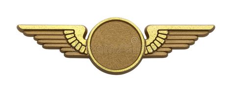 Gold Wings. Gold Plastic Pilot Wings With Copy Space Isolated on White Backgroun , #AD, #Plastic, #Pilot, #Gold, #Wings, #Copy #ad Pilot Wings, Photo Gold, Birdy, Stock Photography, White Background, Stock Images, Stock Photos, Gold, White