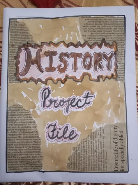 Class 12 History Project File, History And Civics Project Cover Page, History Project File Cover Ideas, History Front Page, Acknowledgments For Project, Cover Page For Project, Project Cover, File Cover, Project Cover Page