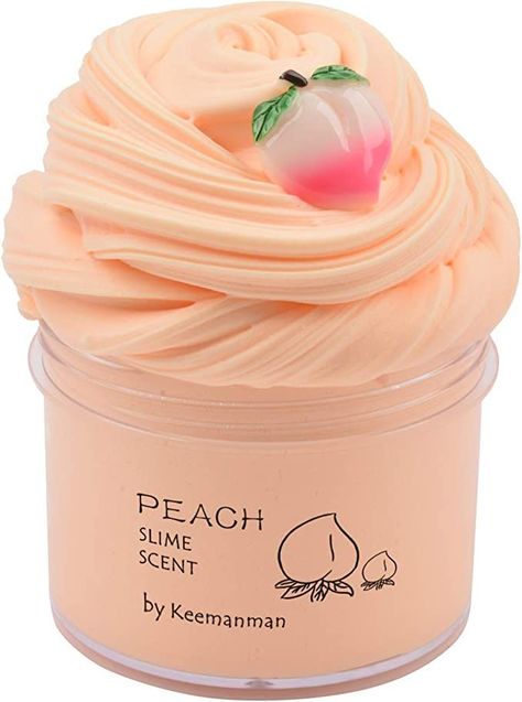 Peach Butter, Slime Supplies, Pretty Slime, Slimy Slime, Diy Fluffy Slime, Slime Diy, Slimes Supplies, Slime Toy, Butter Slime