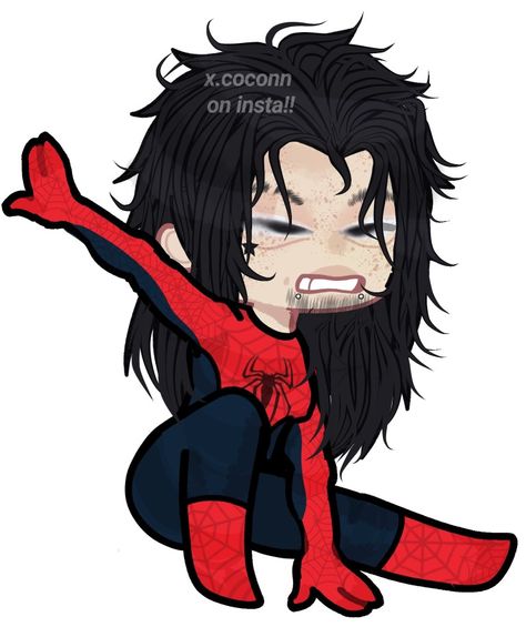 SPIDERMAN SUITT WOOO Gacha Spiderman Outfit, Gacha Spiderman, Spiderman Outfit, Gacha Nox, Workout Beginner, Black Spiderman, Spiderman 3, Gacha Stuff, Gacha Oc