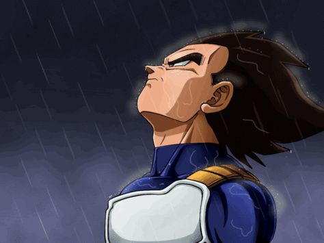 Rain Animation, Image Dbz, Vegeta And Bulma, Dragon Ball Z Shirt, Dragonball Super, Moving Wallpapers, Dragon Ball Super Goku, Dragon Ball Image, Dragon Ball Super Manga