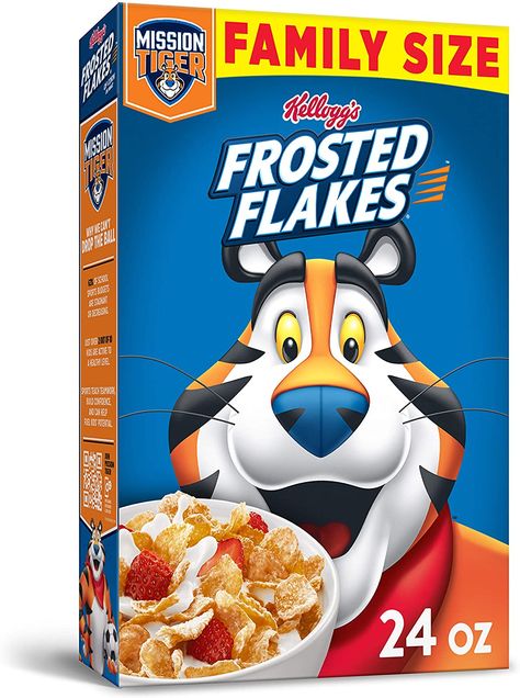 Cereal Kelloggs, Crunchy Corn, Kids Cereal, Gourmet Food Store, Family Breakfast, Fresh Groceries, Corn Flakes, Nut Milk, Breakfast Cereal