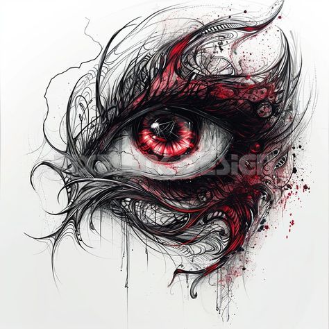 Tattoo Designs Eye, Eye Tattoo Design, Realistic Eye Tattoo, Pencil Tattoo, Abstract Tattoo Designs, Surreal Tattoo, Tattoo Shading, Background Printable, Tattoo Outline Drawing