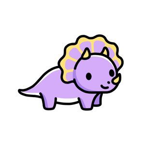 Simple Triceratops Drawing, Cute Trex Dinosaur Drawing, Dinosaur Cute Art, Triceratops Drawing Easy, Cute Dino Doodle, Cute Dinosaur Drawing Easy, Dinasors Drawing, Cute Dinosaur Drawings, Cute Dinosaur Doodle