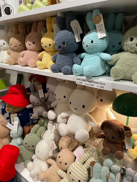 Miffy Stuffed Toy, Miffy Plush Aesthetic, Miffy Stuffed Animal, Miffy Plushies, Miffy Stuff, Silly Bunnies, Stuffed Animal Collection, Miffy Plush, Iphone Home Screen Layout