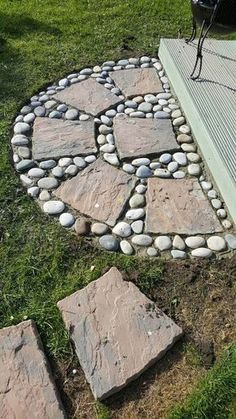 How To Make Lava, Moderne Have, Stone Driveway, Cheap Backyard, نباتات منزلية, Mini Pool, Garden Floor, Garden Walkway, Rock Garden Landscaping