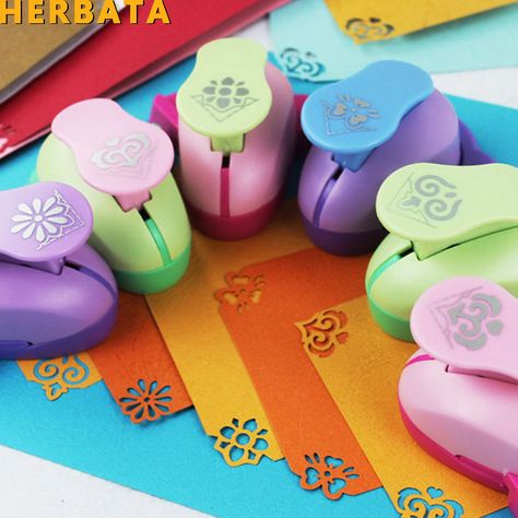 HERBATA 10 Designs Leaf Corner Punch Diy Craft Punch Hole Puncher Scrapbook Paper Cutter Hole Punch Cortador Papel Scrapbooking -in Hole Punch from Office & School Supplies on Aliexpress.com | Alibaba Group Scrapbook Accessories, Handmade Crafts Gifts, Cool School Supplies, Craft Punches, Diy Artwork, Cute School Supplies, Paper Punch, Hole Punch, Scrapbook Cards