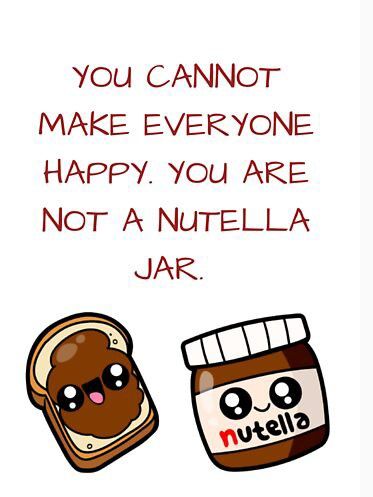 Spread happiness like you would spread a glob of nutella on bread. YUM! #happiness #nutella #cute #positivity #quotes Nutella Quotes, Cute Positivity, Nutella Lover, Nutella Jar, Positivity Quotes, Social Media Content Calendar, Small Quotes, Content Calendar, Lovers Quotes