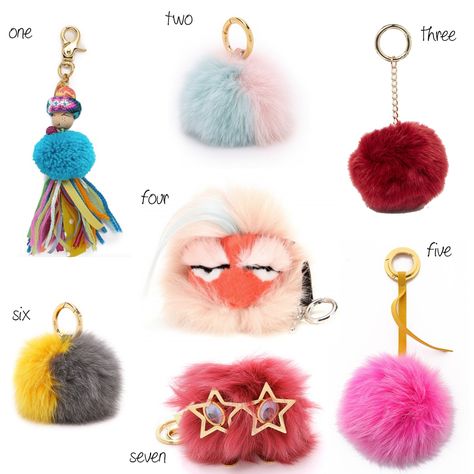 Pom Pom Bag, Pom Pom Bag Charm, Fendi Monster, Fendi Bag, Juicy Couture Charms, Bag Charms, About Fashion, Juicy Couture, Fashion Lifestyle