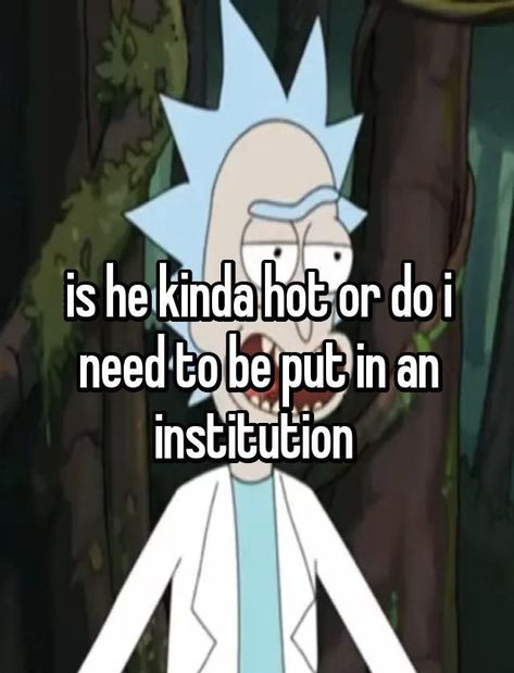 Rick And Morty Pfp, Funny Whisper, Rick I Morty, Rick And Morty Characters, Rick And Morty Poster, Inappropriate Thoughts, Get Schwifty, Rick Sanchez, Rick Y Morty