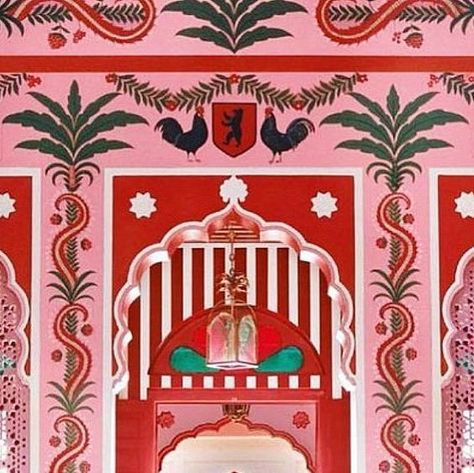 Stone Fox Interiors on Instagram: "Serving up some Red and white striped inspo on this sunny Fourth of July 🇺🇸💙❤️All we need is the blue (anyone have a pool and an open invite for us? 🤣) 📸 @villa.palladio.jaipur" Red And White Photography, Villa Palladio Jaipur, Blue Apartment Decor, Palladio Jaipur, Architect Digest, Past Photography, Villa Palladio, Blue Apartment, Jaipur Wedding