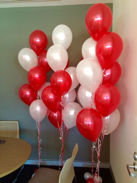 Pearl Ruby Red and White Red And White Theme Party, Red White And Silver Birthday Decor, Red And White Balloon Arch, White And Red Balloon Decorations, Red White And Silver Balloon Garland, Red And White Birthday Party Decorations, Red And White Balloons, Red And White Party, Red White Silver Balloon Garland