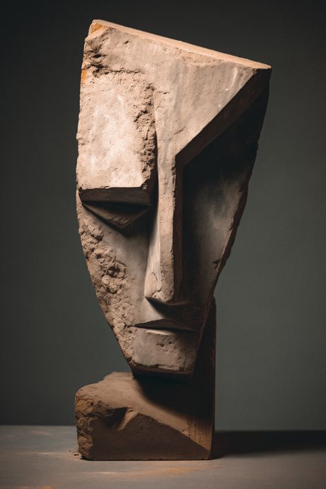 ArtStation - Pride | Anger | Sadness Wooden Statues Wood Sculpture, Clay Sculpture Ideas, Wooden Sculpture Art, Sculpture Aesthetic, Creative Sculpture, متحف فني, Wood Sculpture Art, Ceramic Sculpture Figurative, Anatomy Sculpture