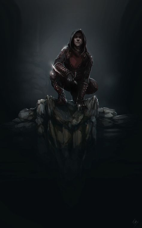 Dark Brotherhood Fanart, Skyrim Dark Brotherhood Art, Dark Brotherhood Art, Dark Brotherhood Wallpaper, Dark Brotherhood Aesthetic, Assasin Female, Brotherhood Aesthetic, Skyrim Dark Brotherhood, Elder Scrolls Tattoo